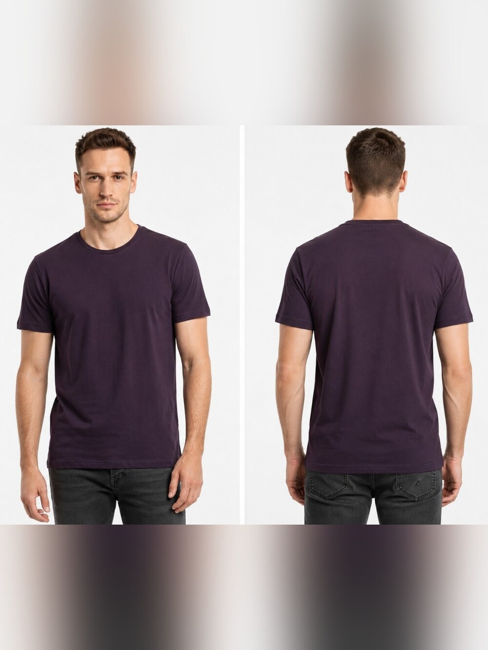 Gold Toe Men's Purple T-Shirt